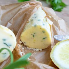 Limonlu Kekikli Gurme Tereyağ